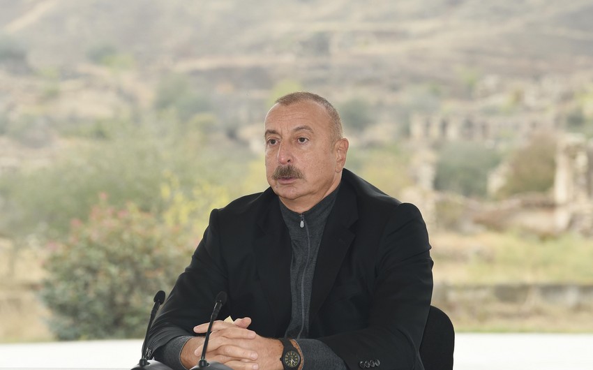 "Zəngilan, Qubadlı, Kəlbəcər və Laçının baş planları hazırlanır"
