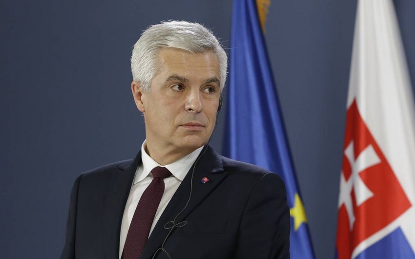 Slovakiyanın XİN rəhbəri Azərbaycana gəldi