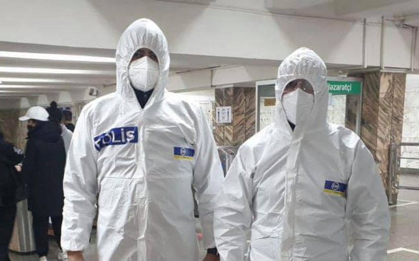 Metronun "Memar Əcəmi" stansiyasında koronavirus xəstəsi saxlanıldı
