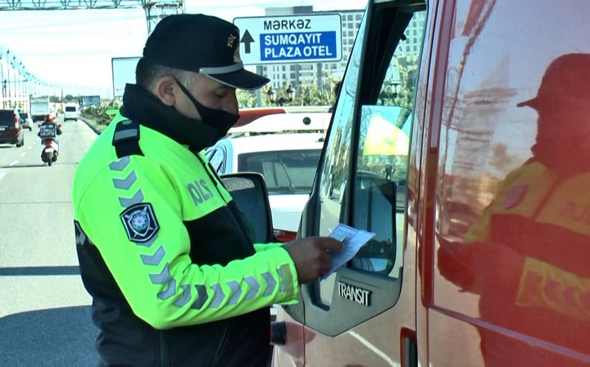 Sumqayıtda peyvənd olunmayan taksi sürücüləri cərimələndi