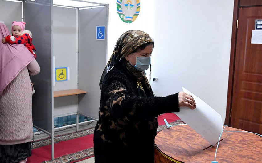 MSK: Özbəkistanda prezident seçkilərində fəallıq 80%-i ötüb
