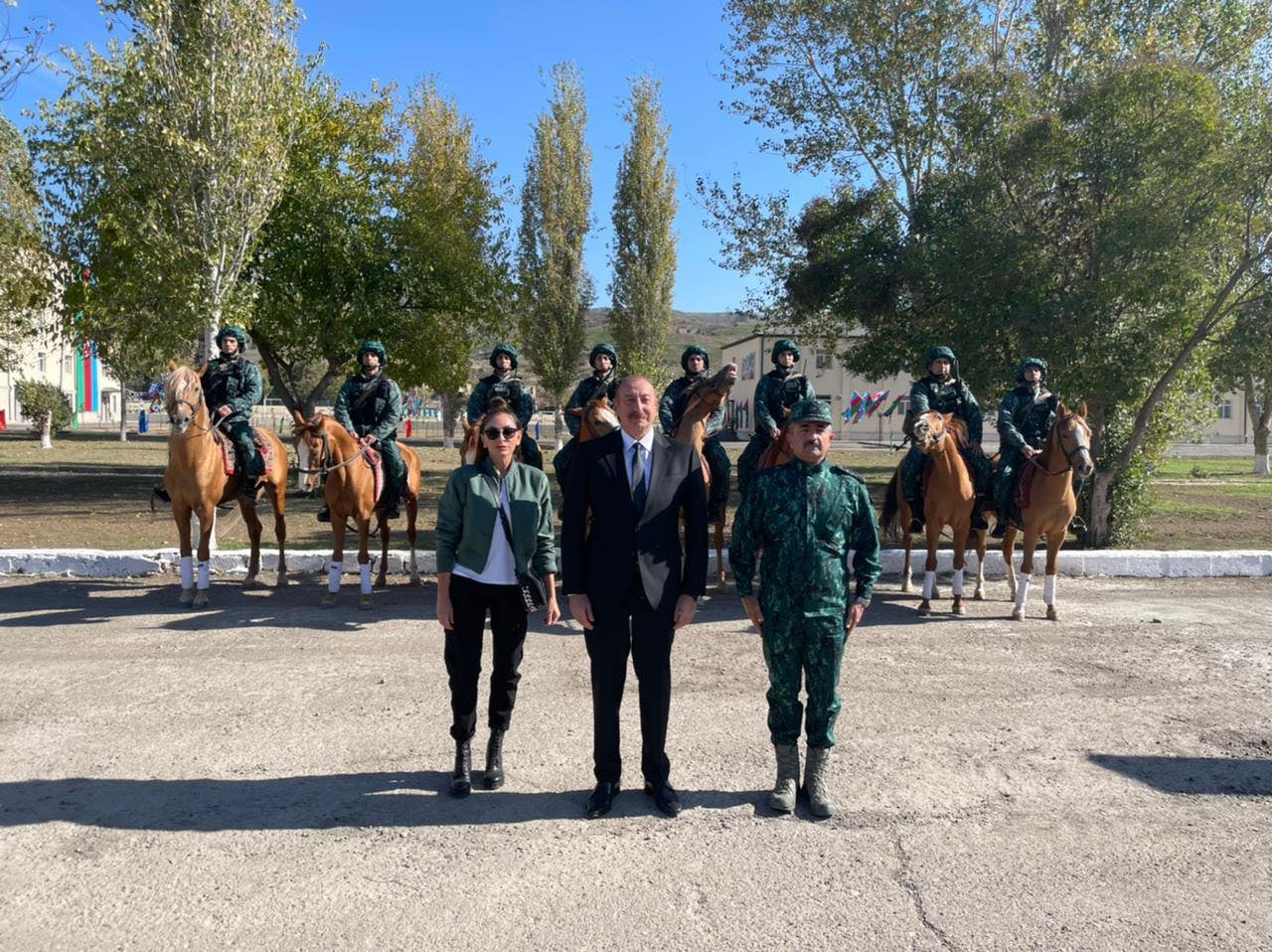 Prezident və xanımının Qubadlı səfərindən yeni - FOTOLAR