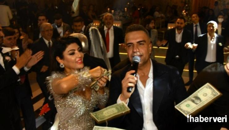 Tanınmış müğənni toyda dollar yağışına tutuldu - FOTOLAR