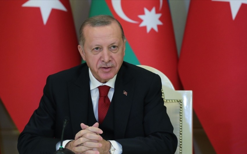 Ərdoğan Azərbaycanla bağlı paylaşım edib - FOTO