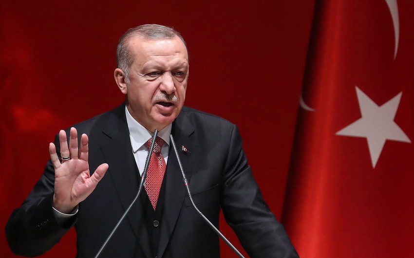 Ərdoğan: "Mənim kitabımda geri addım atmaq yoxdur"