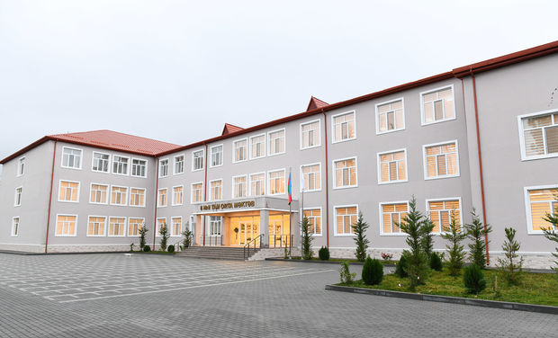 İsmayıllıda 6 saylı tam orta məktəbin yeni binası istifadəyə verildi