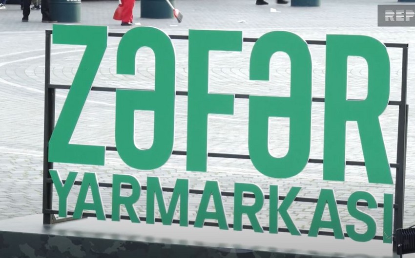 Zəfər qoxulu yarmarkadan VİDEOREPORTAJ