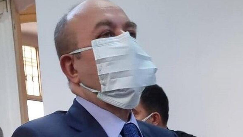 Eldar Həsənovu məhkəməyə xərəkdə gətirib-apardılar (FOTO)