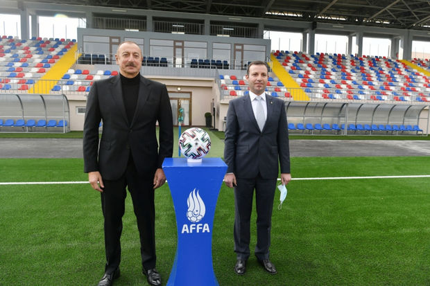 UEFA İlham Əliyevin açılışını etdiyi stadion barədə paylaşım etdi - FOTO