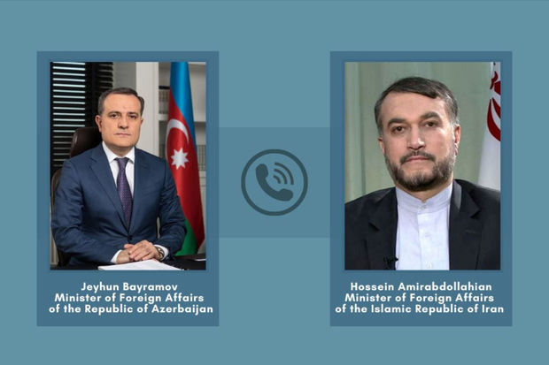 Azərbaycan və İran xarici işlər nazirləri arasında telefon danışığı olub