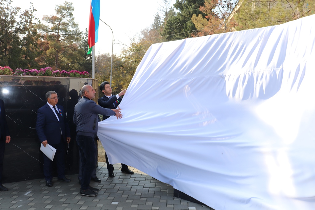 Memorial Abidə bulaq kompleksinin açılışı olub - FOTOLAR