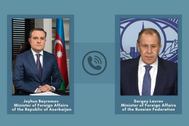 Azərbaycan və Rusiya XİN başçıları üçtərəfli bəyanatın icrasını müzakirə ediblər