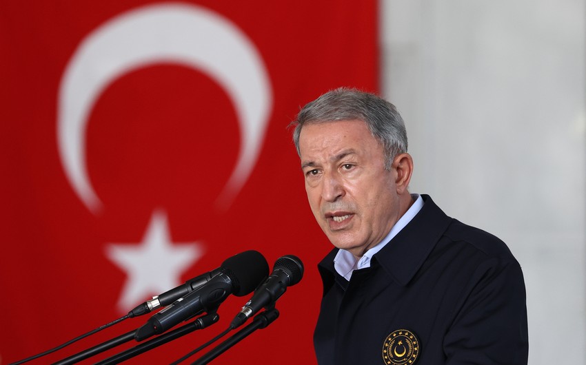 Hulusi Akar: "Azərbaycanla qardaşlığımız əbədi davam etdiriləcək"