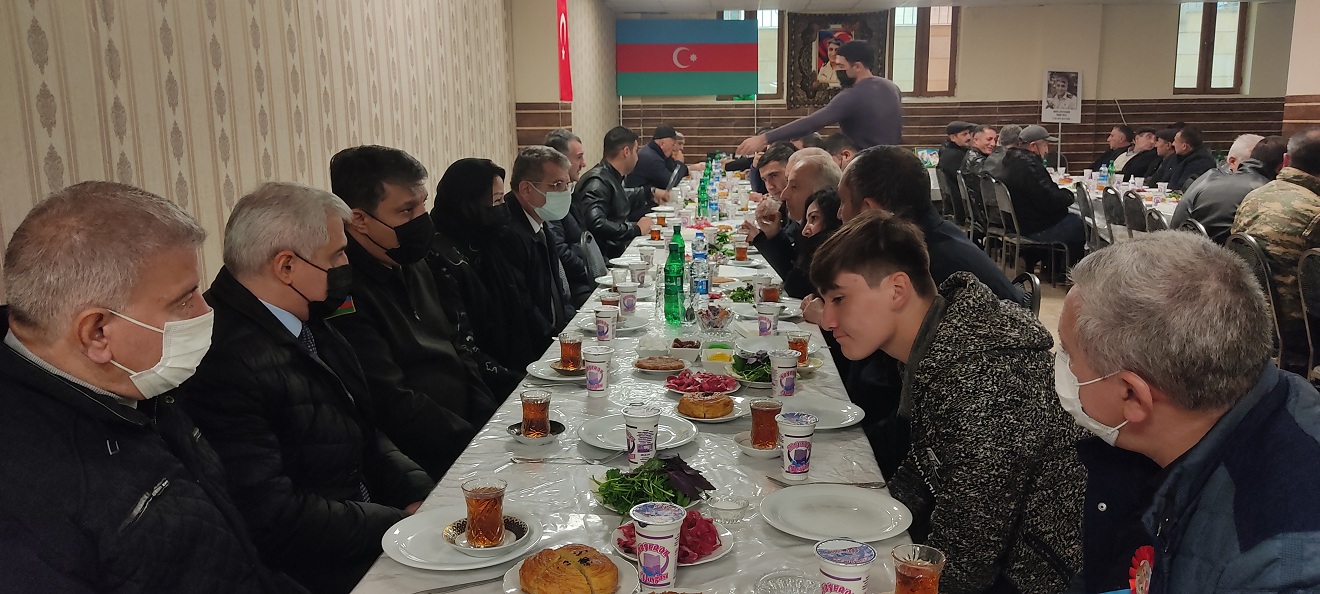 Xırdalanda şəhid Rasim Abdullayevin il mərasimi keçirildi - FOTOLAR
