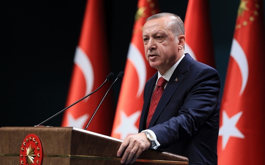 Ərdoğan Azərbaycana təşəkkür edib