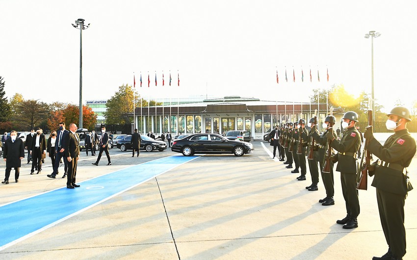 Prezident İlham Əliyevin Türkiyəyə səfəri başa çatdı