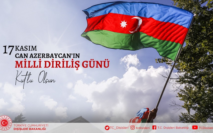 Türkiyə XİN Azərbaycanı təbrik etdi