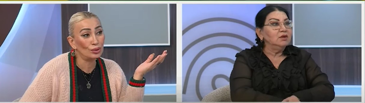 Nahidə Orucova ilə Şəfiqə Nağıyeva arasında gərgin anlar: Danışıq tərzinizə fikir verin - VİDEO