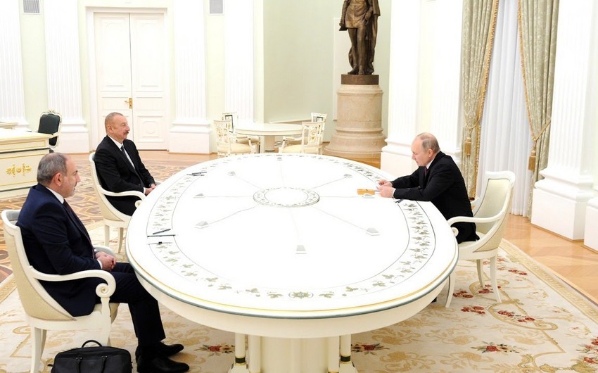 İlham Əliyev, Putin və Paşinyan Soçidə görüşəcək