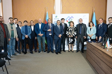 Beynəlxalq Alyans QHT və media rəhbərlərini medalla təltif etdi - FOTOLAR
