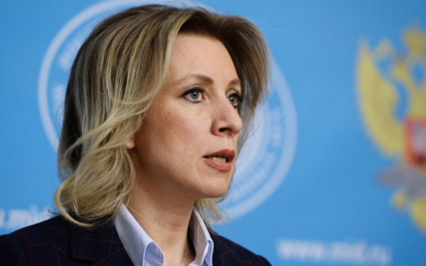 Zaxarova: "Rusiya, Azərbaycan, Ermənistan ekspertlərinin dialoquna tərəfdarıq"