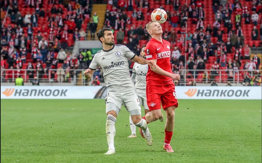 Mahir Emreli ardıcıl 2-ci dəfə "Legiya"da ayın ən zəif futbolçusu seçildi