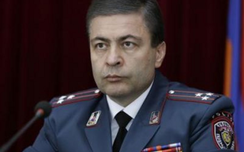 Ermənistanda sabiq polis rəisi həbs edildi