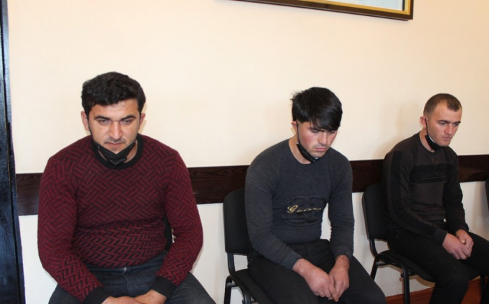Qəbiristanlıqdan oğurluq edənlər saxlanıldı