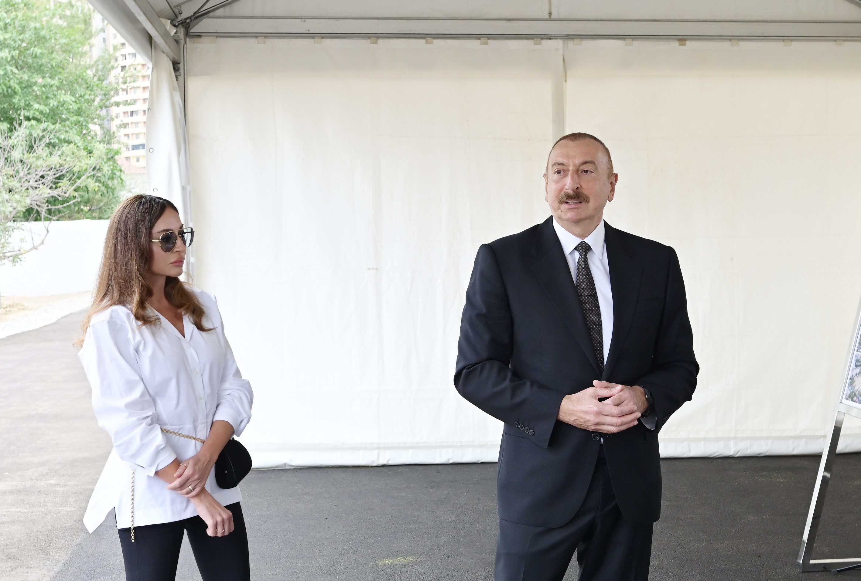 Prezident Quba Olimpiya İdman Kompleksində yenidənqurmadan sonra yaradılan şəraitlə tanış olub