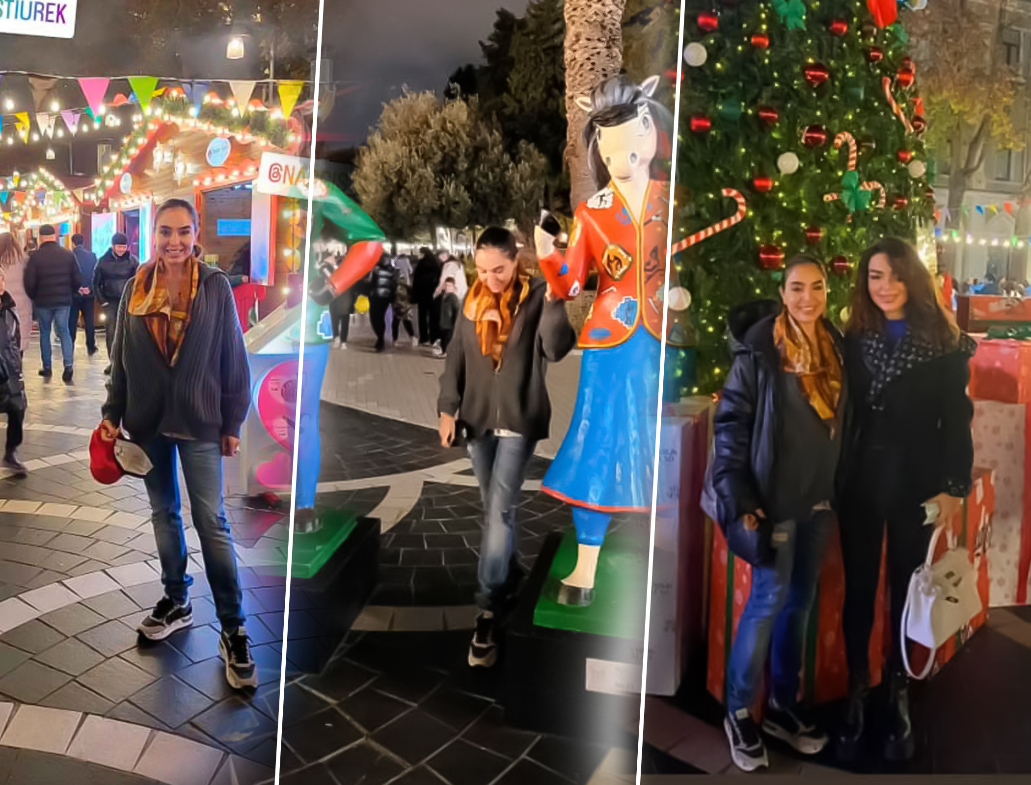 Leyla Əliyeva "Soyuq əllər, İsti ürəklər" yarmarkasında - FOTO