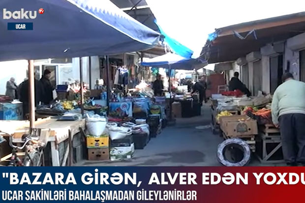 Ucar sakinləri bahalaşmadan gileylənirlər – VİDEO