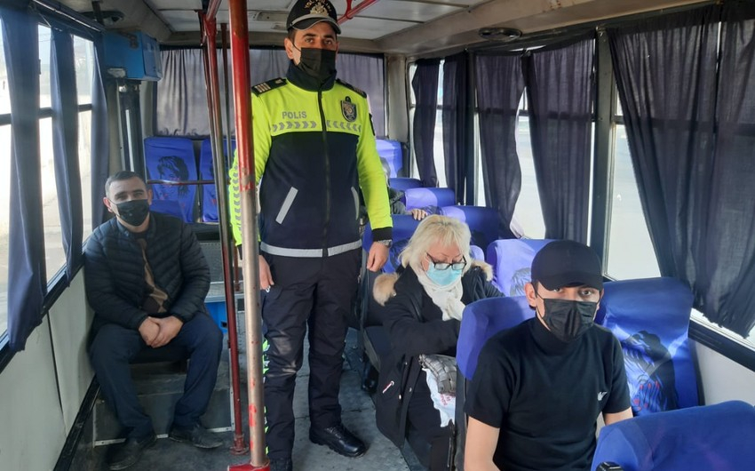 Avtobus və taksilərdə tibbi maskadan istifadə edənlərlə bağlı RƏSMİ AÇIQLAMA - FOTO