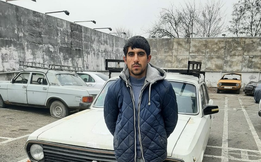 Ağsuda “patı” çəkib, avtomobil idarə edən şəxs həbs olundu