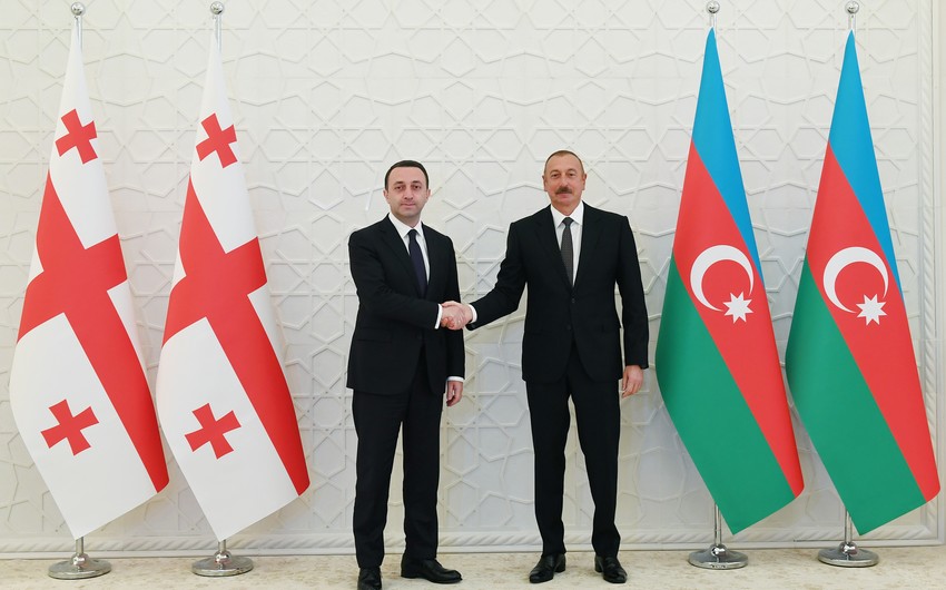 İrakli Qaribaşvili Azərbaycan liderini təbrik etdi