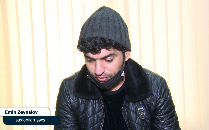 Bakıda narkotikin təsiri altında avtomobil idarə edən taksi sürücüsü saxlanıldı - VİDEO