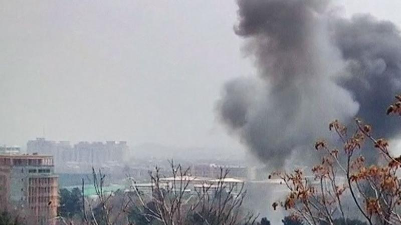"Taliban"a məxsus avtomobil partladıldı