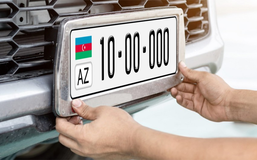 Avtomobil nömrələri ilə bağlı yeni rüsumlar təsdiqləndi