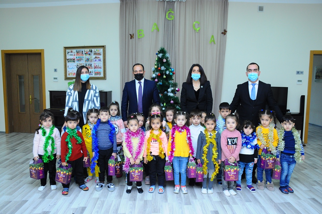 Naftalanda Körpələr evi-uşaq bağçasında bayram tədbiri keçirildi - FOTOLAR