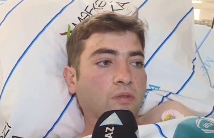 Maşını arxaya verəndə atəş açdılar, güllə qolumdan dəydi - "Bakcell"in yaralanan əməkdaşı 