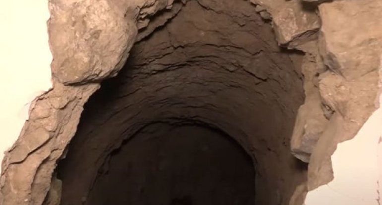 Hadrutda müəmmalı tunel aşkarlandı - VİDEO