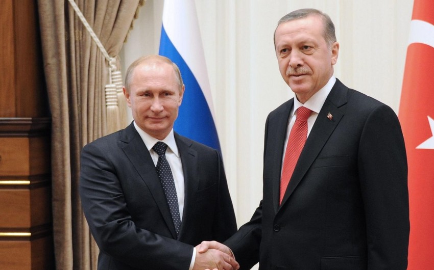 Putin və Ərdoğan Cənubi Qafqazdakı vəziyyəti müzakirə ediblər