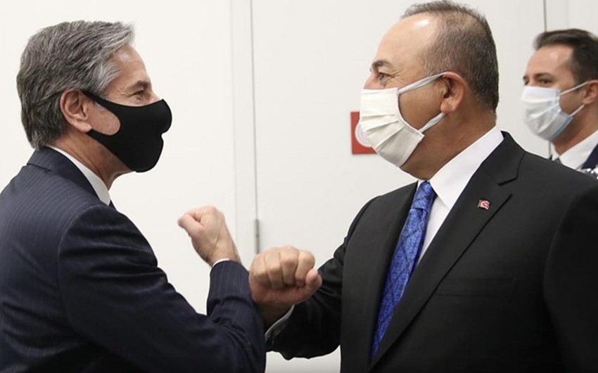 Çavuşoğlu və Blinken Qafqazdakı prosesləri müzakirə etdilər