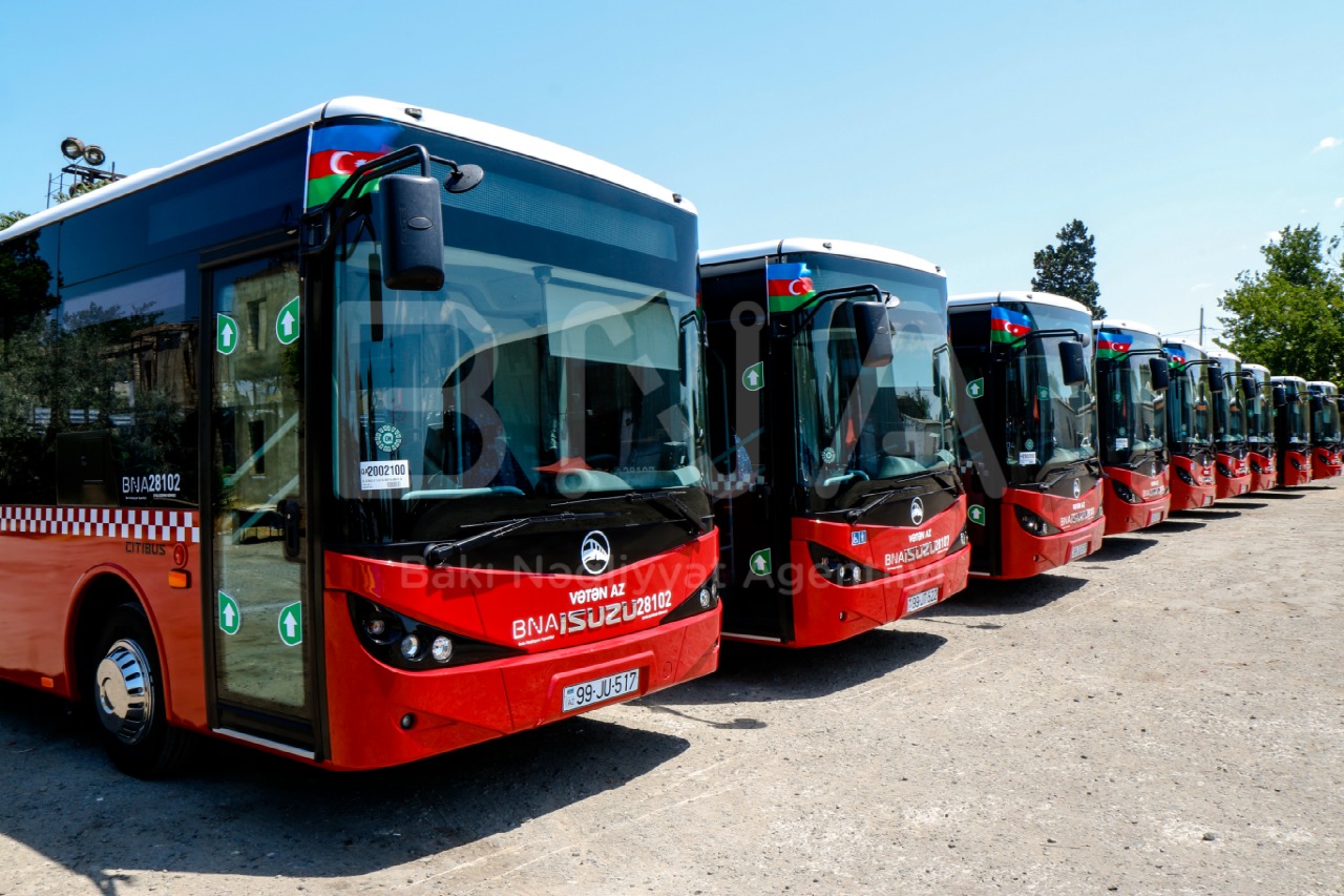 Bakıda 5 marşrut xəttinin hərəkət sxemi dəyişdi