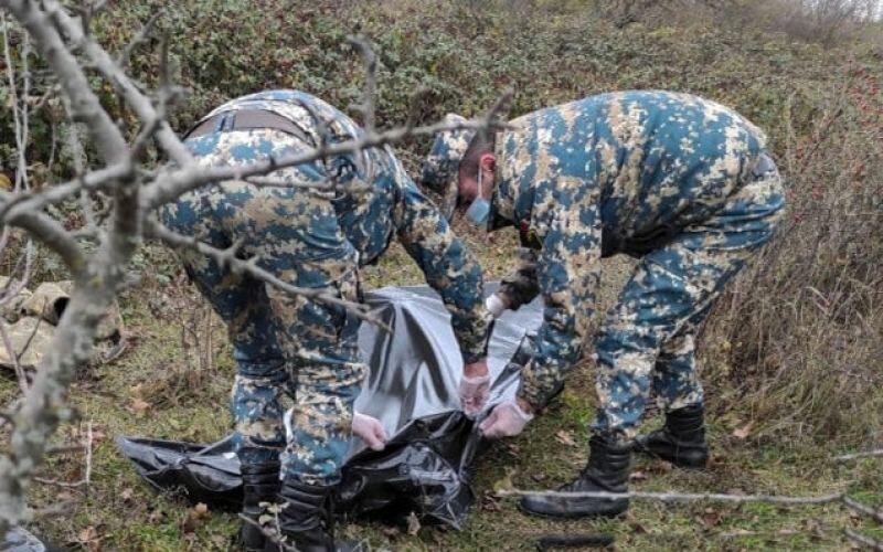 Daha bir erməni hərbçinin cəsədi tapılaraq Ermənistana təhvil verildi