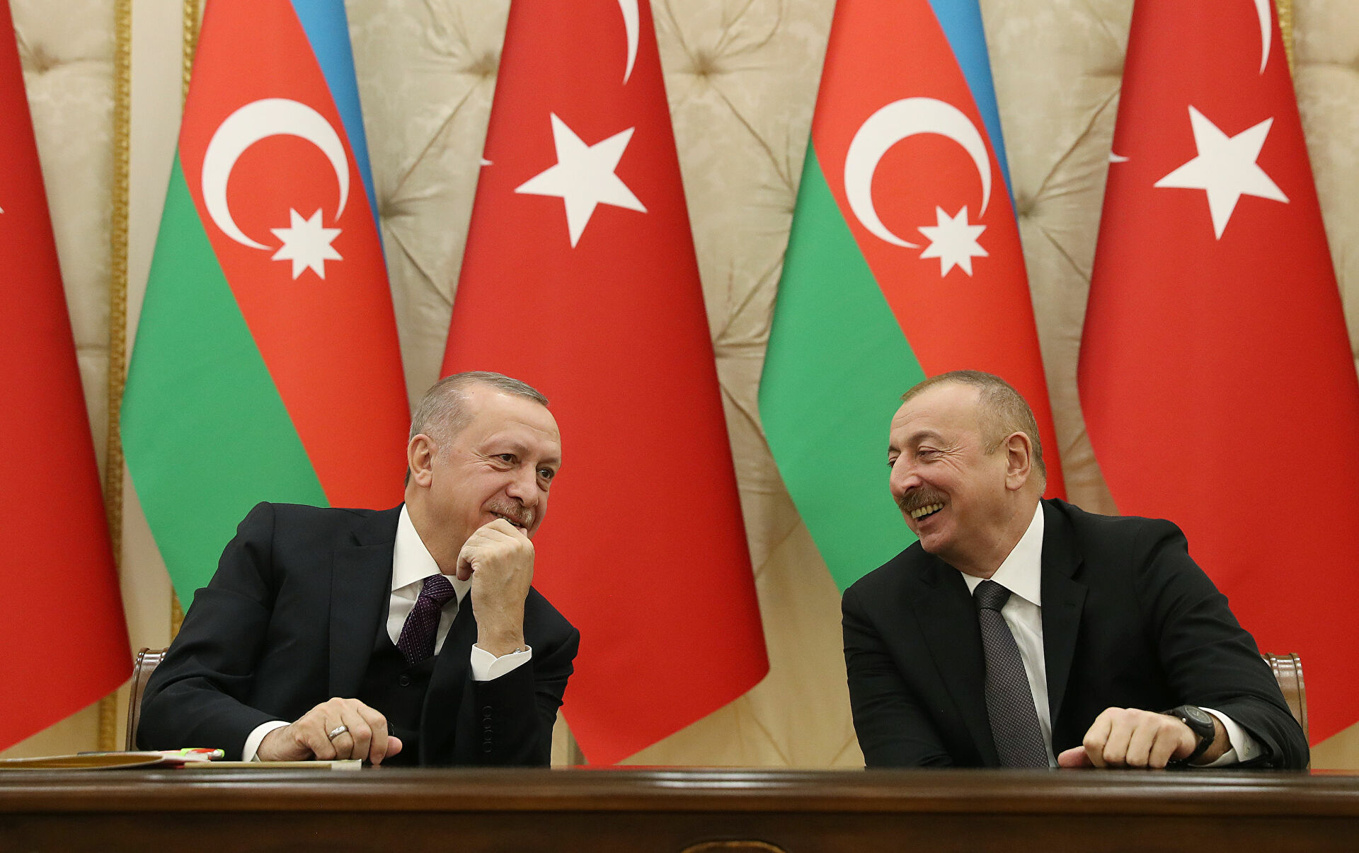 İlham Əliyev: "Hər zaman bütün məsələlərdə qardaş Türkiyənin yanında olmağa davam edəcəyik"