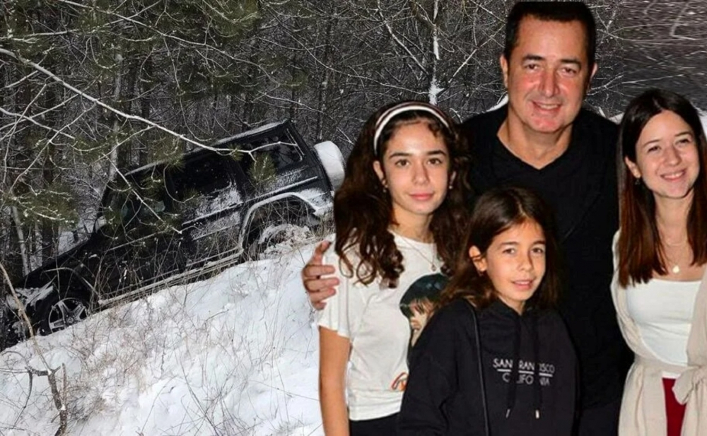 Acun Ilıcalının qızları qəzaya düşdü - FOTO