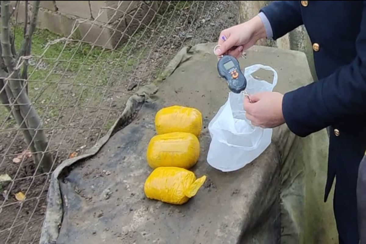Cəlilabadda keçmiş məhkumdan 5 kiloqram heroin aşkarlandı