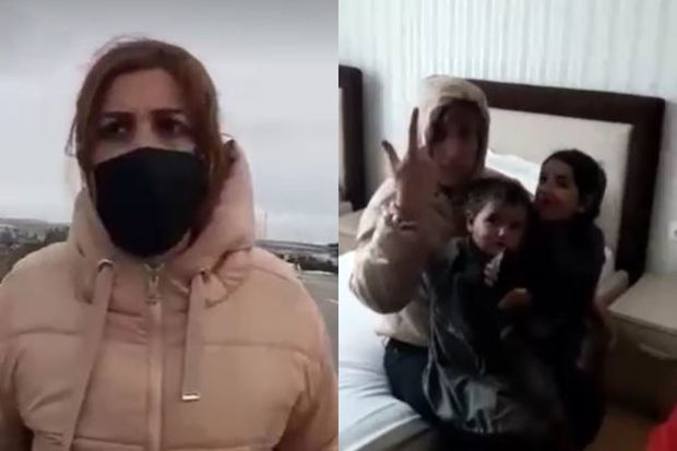 Uşaqlarını atan ana ondan şikayət edən kənd sakinlərini hədələdi: “Onlara qan udduracağam” - VİDEO