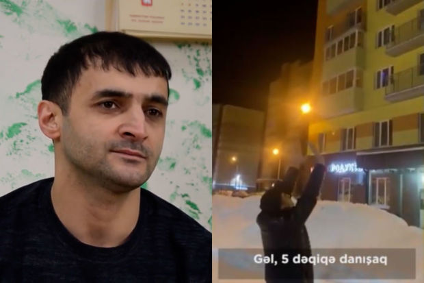 Rusiyada qəhrəmana çevrilmiş azərbaycanlı etdiyi hərəkətdən danışdı - VİDEO