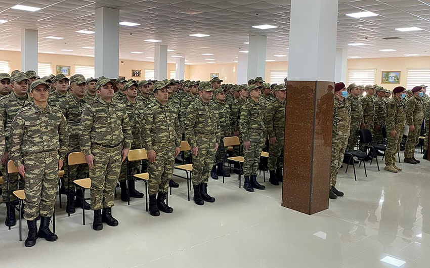 Azərbaycanda ehtiyatda olan hərbçilərin təlim toplanışı başladı